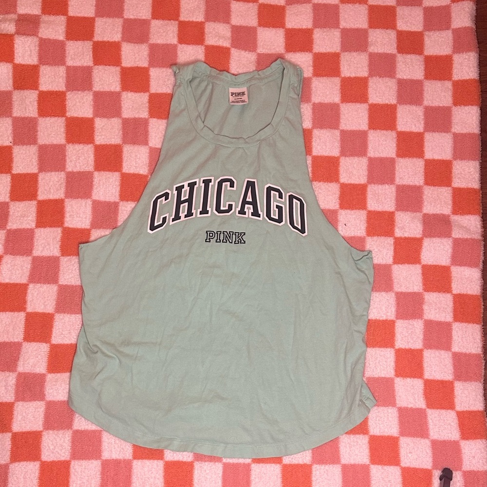 PINK Chicago tank top